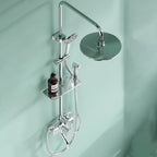 Modern balanced printed converter faucet shower head shower fitting on the wall