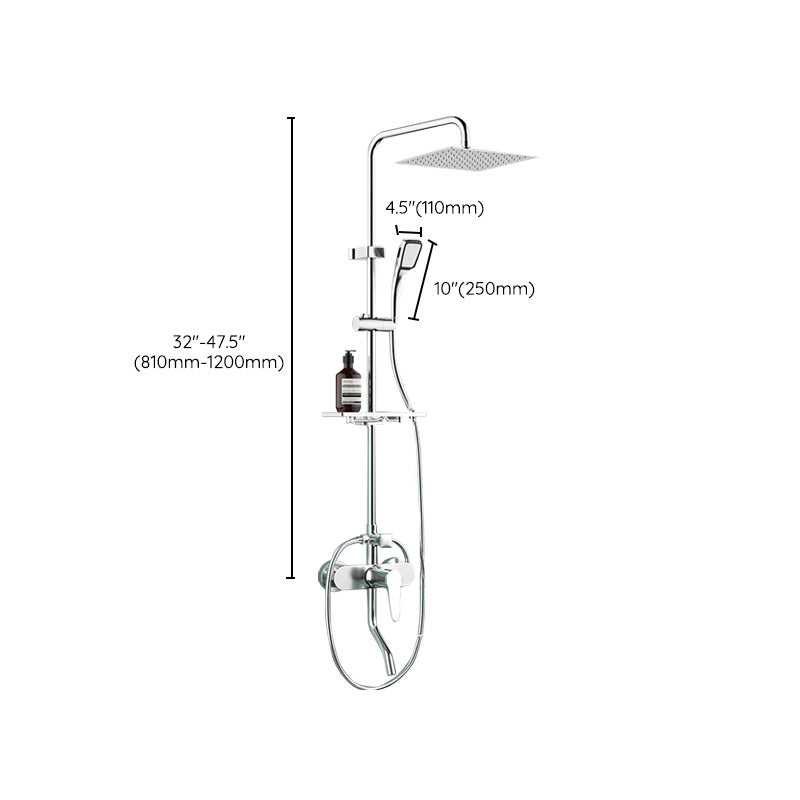 Modern balanced printed converter faucet shower head shower fitting on the wall