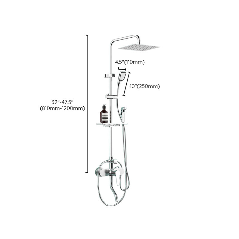 Modern balanced printed converter faucet shower head shower fitting on the wall