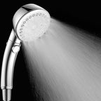 Modern plastic shower head bathroom shower head with adjustable spray pattern