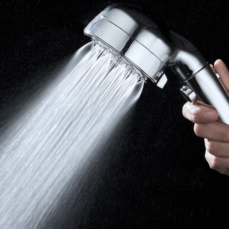 Modern plastic shower head bathroom shower head with adjustable spray pattern
