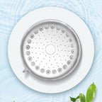 Modern plastic shower head bathroom shower head with adjustable spray pattern