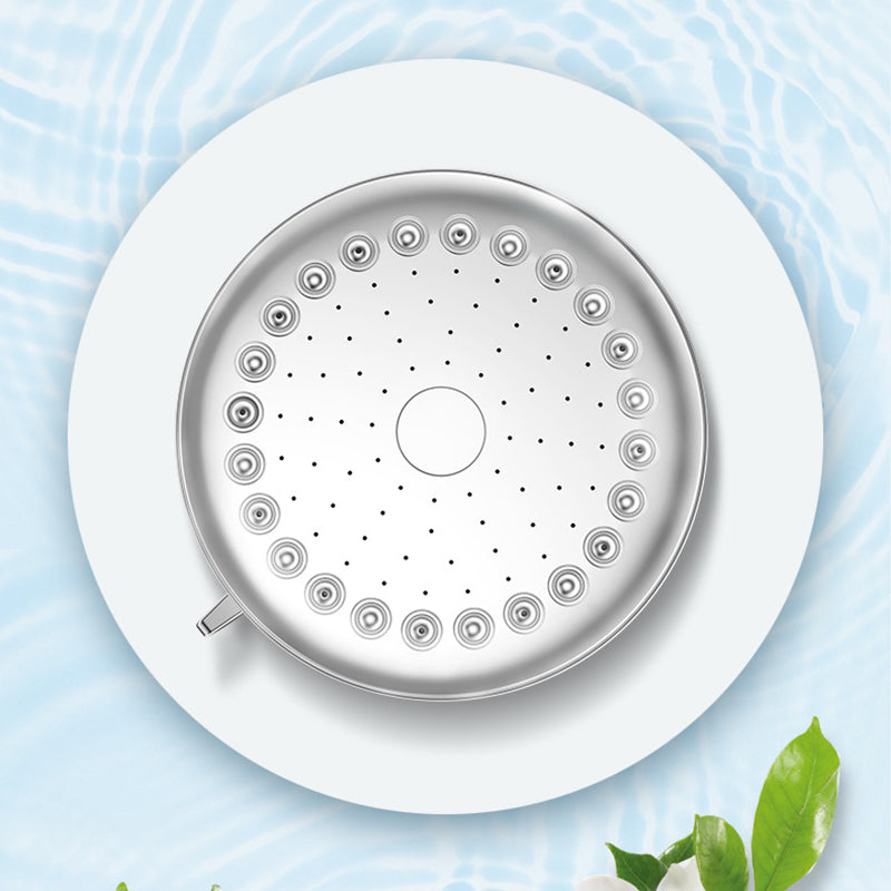 Modern plastic shower head bathroom shower head with adjustable spray pattern