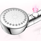 Modern plastic shower head bathroom shower head with adjustable spray pattern