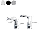 Modern Faucet Solid Copper Centerset Bathroom Faucet