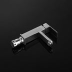 Basic sink faucet simple low arc metal centerset sink faucet for bathroom