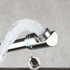 Modern Pull-down Faucet Single Handle Wall Mounted Pot Filler Low Profile 1 Holder Filler
