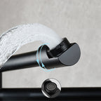 Modern Pull-down Faucet Single Handle Wall Mounted Pot Filler Low Profile 1 Holder Filler