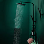 Adjustable Spray Sample Shower Combination Metal Shower Fitting Arm Shower Head with Slip Bar