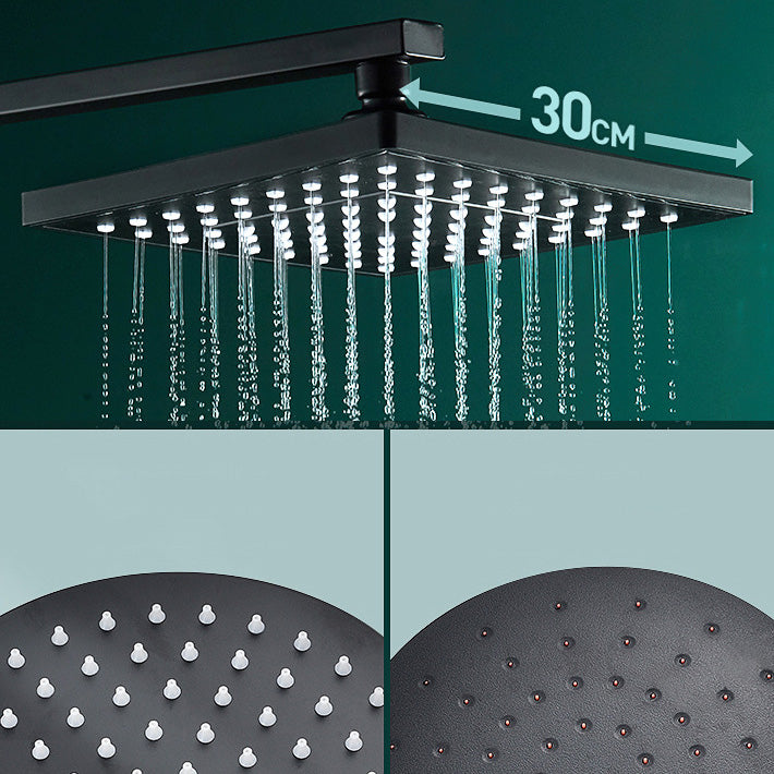 Adjustable Spray Sample Shower Combination Metal Shower Fitting Arm Shower Head with Slip Bar