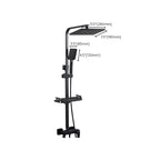 Adjustable Spray Sample Shower Combination Metal Shower Fitting Arm Shower Head with Slip Bar