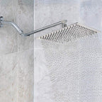 Stainless Steel Fixed Shower Head Rainfall Wall Mounted Shower Head with Extension Arm