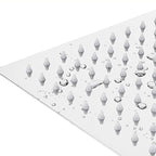 Stainless Steel Fixed Shower Head Rainfall Wall Mounted Shower Head with Extension Arm