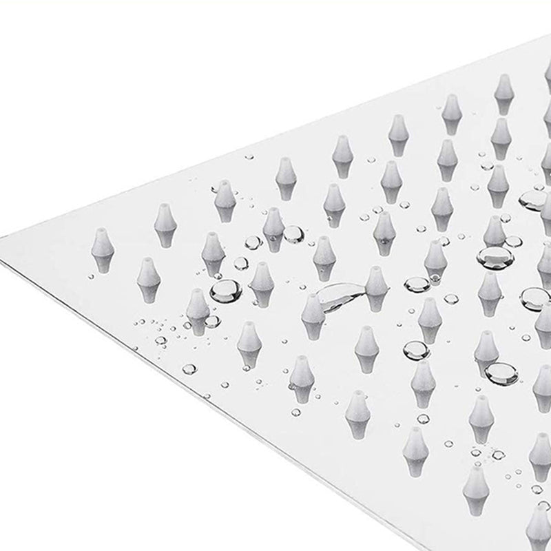 Stainless Steel Fixed Shower Head Rainfall Wall Mounted Shower Head with Extension Arm