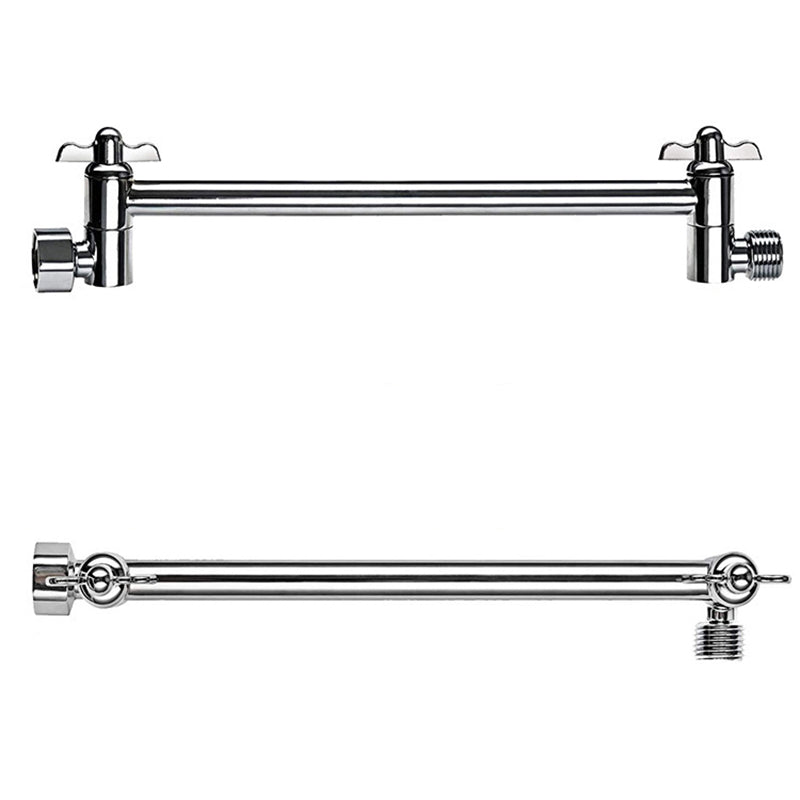 Stainless Steel Fixed Shower Head Rainfall Wall Mounted Shower Head with Extension Arm
