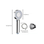 Modern Handheld Showerhead Plastic Wall Mounted Showerhead