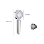 Modern Handheld Showerhead Plastic Wall Mounted Showerhead