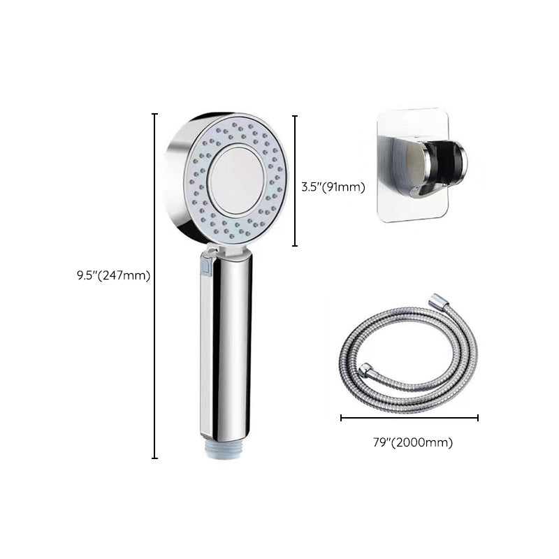 Modern Handheld Showerhead Plastic Wall Mounted Showerhead