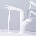Modern Vessel Sink Faucet Brass Lever Handles Swivel Spout Sink Faucet