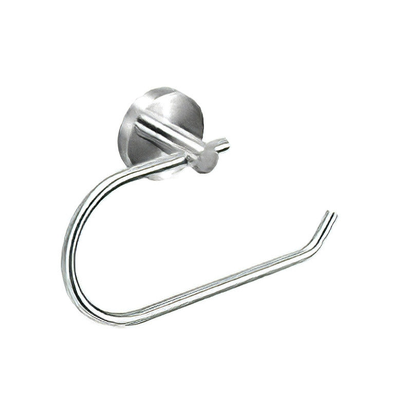 Metal Simple Bathroom Accessories as a Single Piece or in a Set in Silver