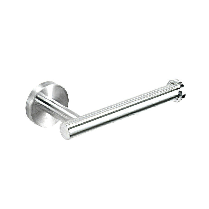 Metal Simple Bathroom Accessories as a Single Piece or in a Set in Silver