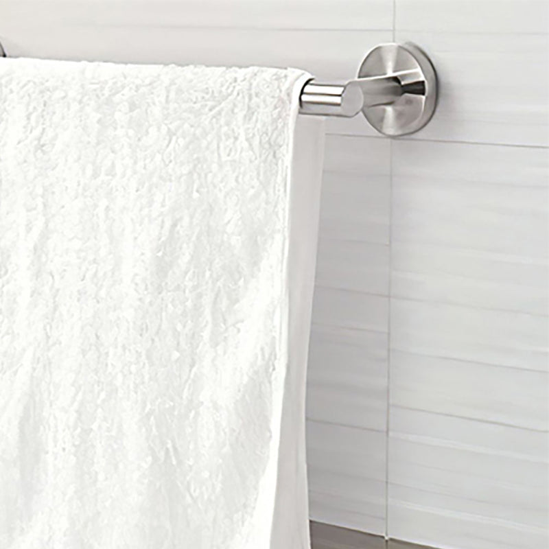 Metal Simple Bathroom Accessories as a Single Piece or in a Set in Silver