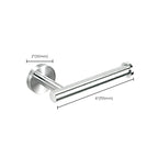 Metal Simple Bathroom Accessories as a Single Piece or in a Set in Silver