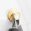 Metal and Marble Bathroom Accessory Single or in Set in Gold