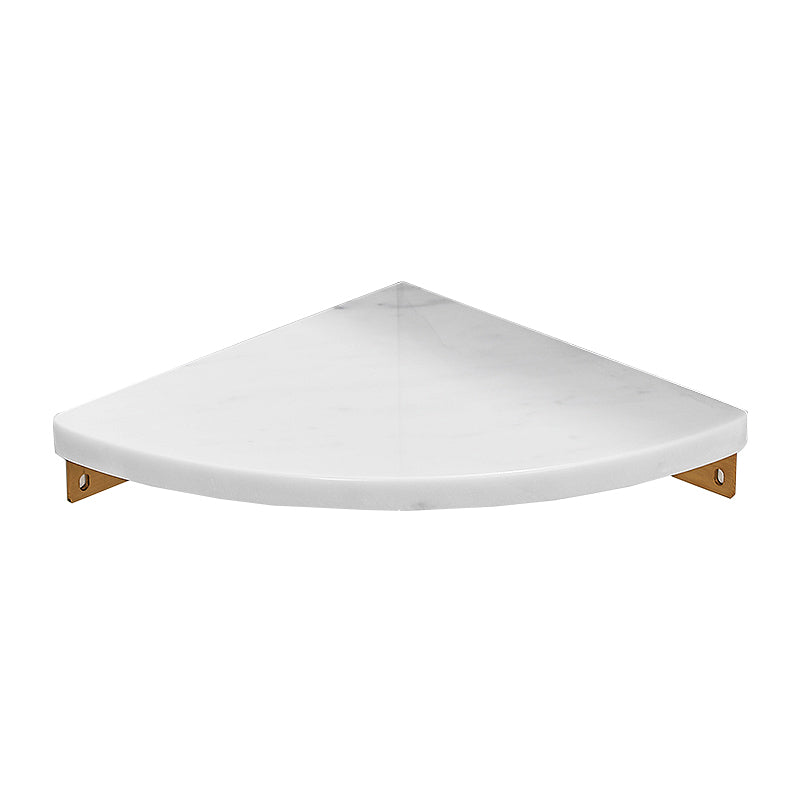 Metal and Marble Bathroom Accessory Single or in Set in Gold