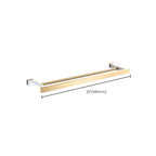 Metal and Marble Bathroom Accessory Single or in Set in Gold