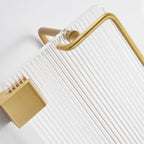 Metal Minimalist Bathroom accessory single or in set in Gold