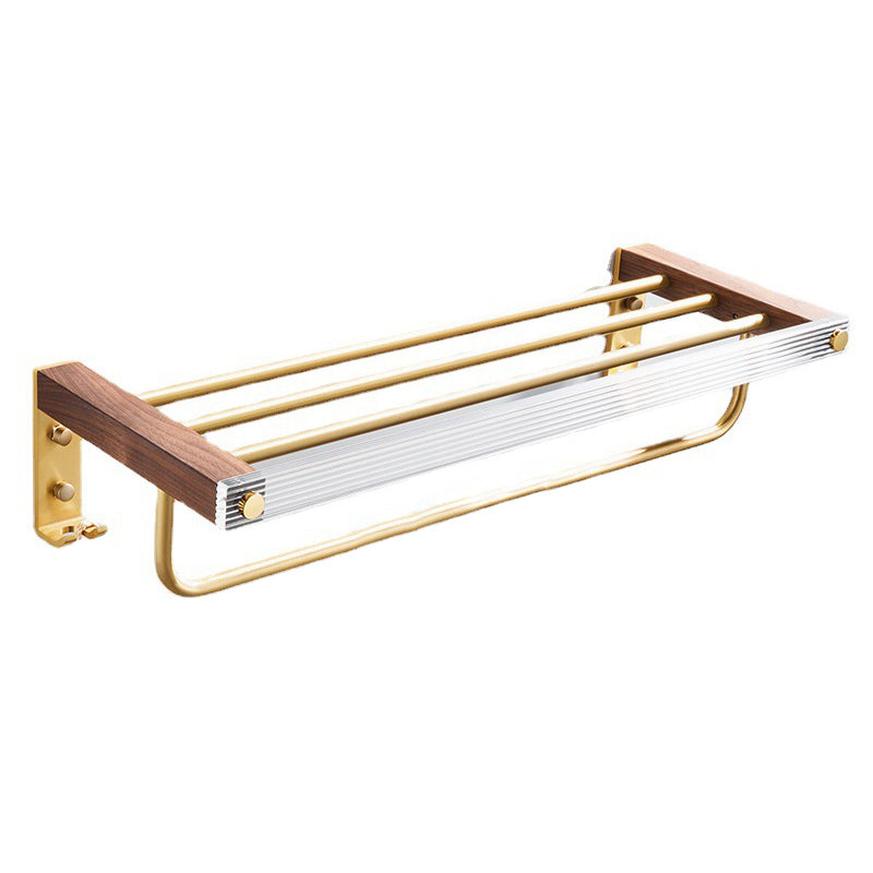 Metal Minimalist Bathroom accessory single or in set in Gold