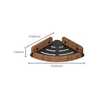 Metal and wood bathroom accessories as a single piece or as a set without drilling