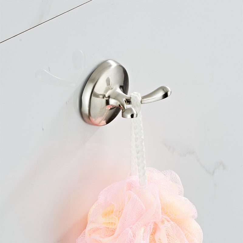 Metal Bathroom Set Traditional Style Nickel Bathroom Accessories Set