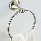 Metal Bathroom Set Traditional Style Nickel Bathroom Accessories Set