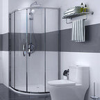 Metal Bathroom Set Traditional Style Nickel Bathroom Accessories Set