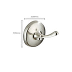 Metal Bathroom Set Traditional Style Nickel Bathroom Accessories Set
