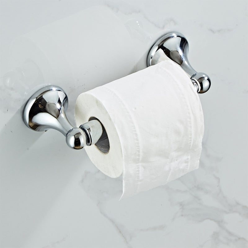 Metal Bathroom Set Traditional Style Chrome Bathroom Accessories Set