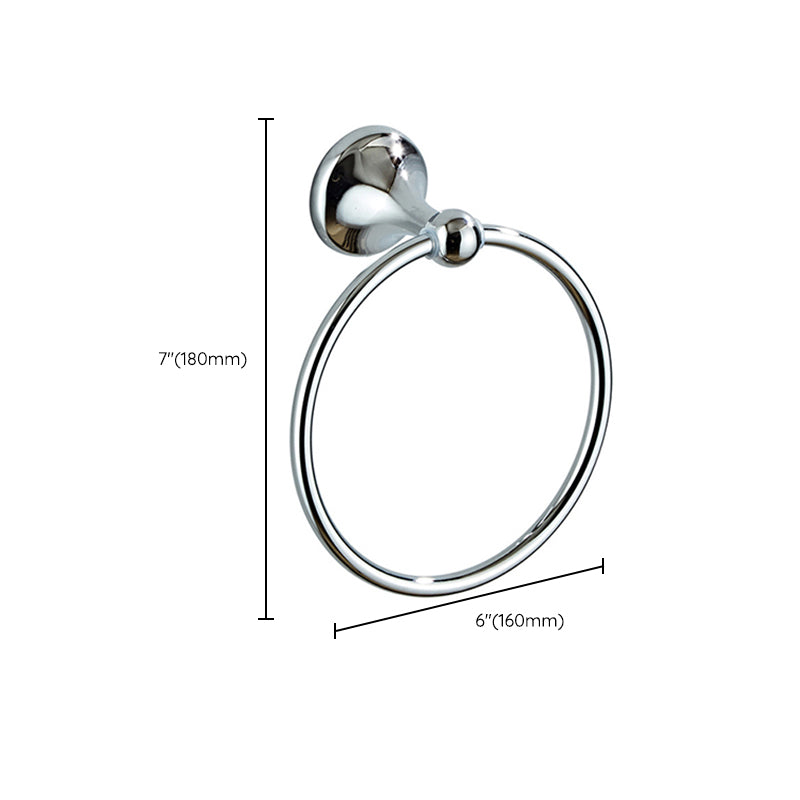 Metal Bathroom Set Traditional Style Chrome Bathroom Accessories Set