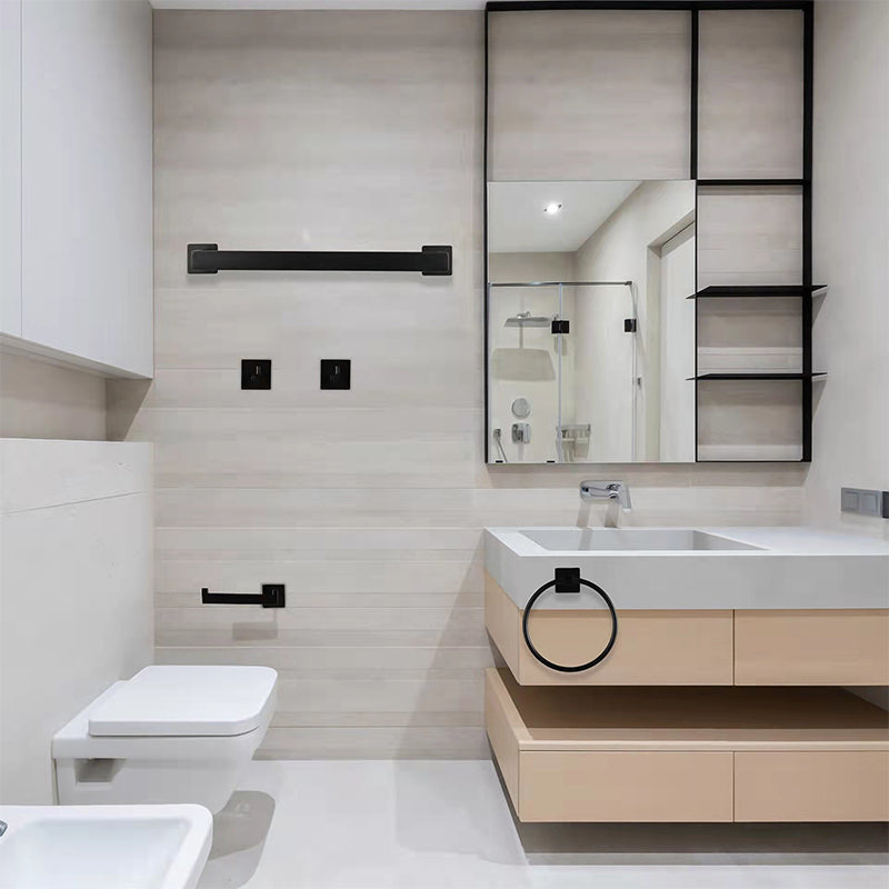 Stainless Steel Bathroom Accessories Single Piece or in Set Modern Bathroom Set