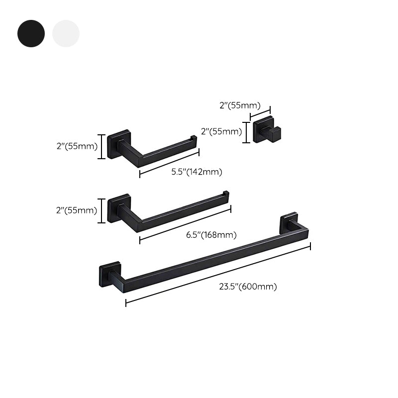 Stainless Steel Bathroom Accessories Single Piece or in Set Modern Bathroom Set