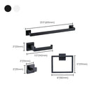 Stainless Steel Bathroom Accessories Single Piece or in Set Modern Bathroom Set
