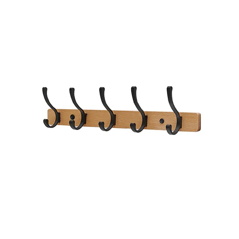 Metal and wood bathroom accessories as a single piece or in a set in black
