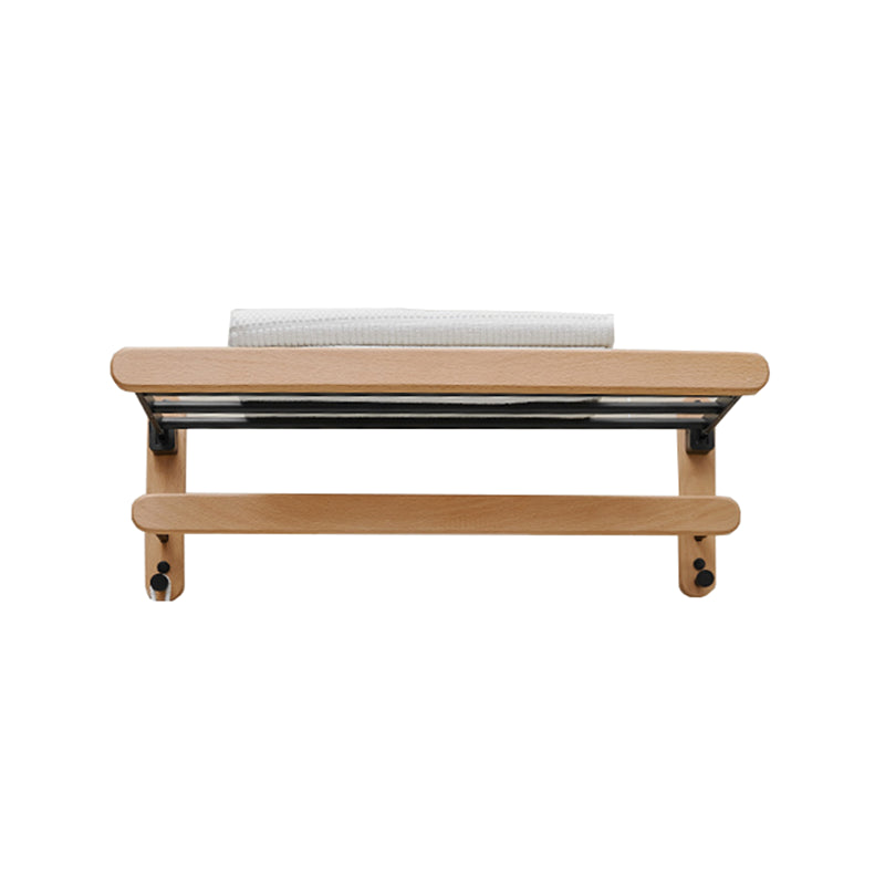 Metal and wood bathroom accessories as a single piece or in a set in black