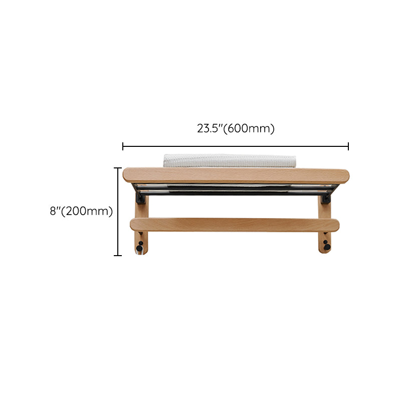 Metal and wood bathroom accessories as a single piece or in a set in black