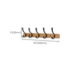 Metal and wood bathroom accessories as a single piece or in a set in black