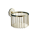 Metal Simple Bathroom Accessories as a Single Piece or in a Set in Gold