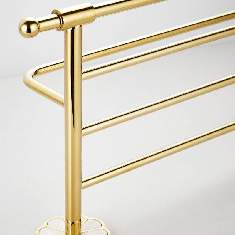 Metal Simple Bathroom Accessories as a Single Piece or in a Set in Gold