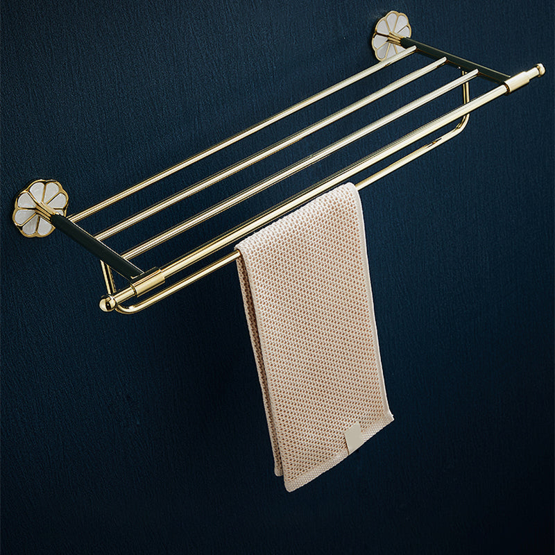 Metal Simple Bathroom Accessories as a Single Piece or in a Set in Gold