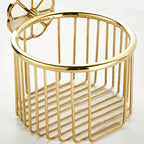 Metal Simple Bathroom Accessories as a Single Piece or in a Set in Gold